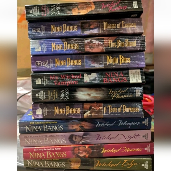 Nina Bangs Paranormal Sexy Romance Books (Lot Of 11) Paperback Great Condition! - Picture 1 of 14
